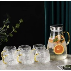 Ensemble carafe et 6 tasses MYLA