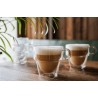 Lot 6 tasses à cappuccino 350ml double parois